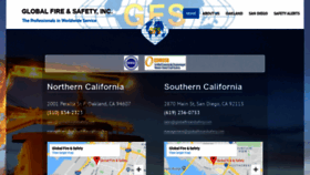 What Globalfireandsafety.com website looked like in 2020 (4 years ago)