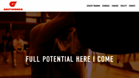 What Gritworksathletics.com website looked like in 2020 (4 years ago)