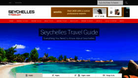 What Go-seychelles.com website looked like in 2020 (4 years ago)