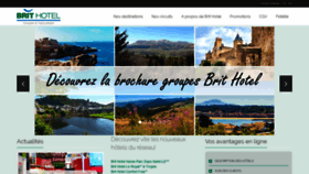 What Groupes-brithotel.fr website looked like in 2020 (4 years ago)