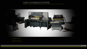 What Gsm-schneidsysteme.de website looked like in 2020 (6 years ago)