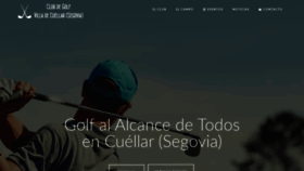 What Golfcuellar.es website looked like in 2020 (4 years ago)