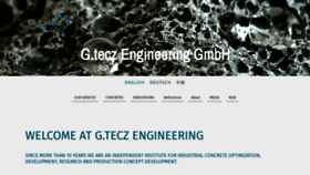 What Gtecz-engineering.com website looked like in 2020 (4 years ago)