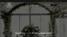 What Grandstylehiring.co.za website looked like in 2020 (4 years ago)