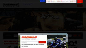 What Gravesport.com website looked like in 2020 (4 years ago)