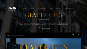 What Glmtrades.pl website looked like in 2020 (4 years ago)