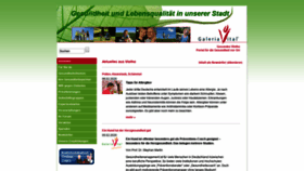 What Gesundes-vlotho.de website looked like in 2020 (4 years ago)