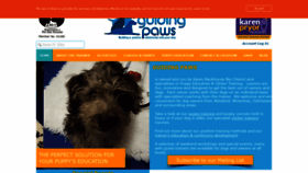 What Guidingpaws.co.uk website looked like in 2020 (4 years ago)