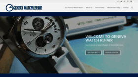 What Genevawatchrepair.com website looked like in 2020 (4 years ago)