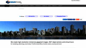 What Gigapixel.com website looked like in 2020 (4 years ago)