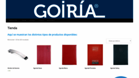 What Goiriasl.es website looked like in 2020 (4 years ago)
