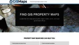 What Gismaps.org website looked like in 2020 (4 years ago)