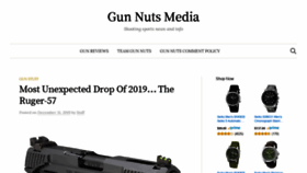 What Gunnuts.net website looked like in 2020 (4 years ago)