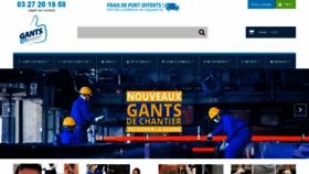 What Gants-medicaux.fr website looked like in 2020 (4 years ago)