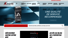 What Groupe-rg.com website looked like in 2020 (4 years ago)