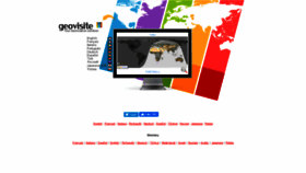What Geovisite.com website looked like in 2020 (4 years ago)