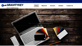What Gravitykey.com website looked like in 2020 (4 years ago)