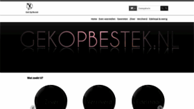 What Gekopbestek.nl website looked like in 2020 (4 years ago)