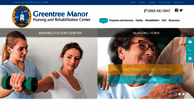 What Greentree-manor.net website looked like in 2020 (4 years ago)