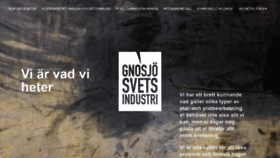 What Gnosjosvets.se website looked like in 2020 (4 years ago)