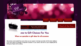 What Giftchoicesforyou.com website looked like in 2020 (4 years ago)