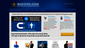 What Gadook.com website looked like in 2020 (4 years ago)