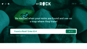 What Gorock.com website looked like in 2020 (4 years ago)
