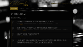What Goldmarks.de website looked like in 2020 (4 years ago)