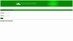 What Gncpanelnew.gunungharta.com website looked like in 2020 (4 years ago)