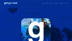 What Gmod.facepunch.com website looked like in 2020 (4 years ago)