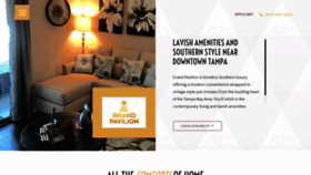 What Grandpavilionliving.com website looked like in 2020 (4 years ago)