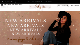 What Gabyver.com website looked like in 2020 (5 years ago)