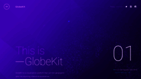 What Globekit.co website looked like in 2020 (4 years ago)