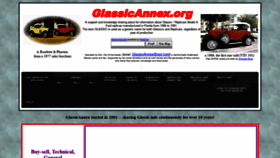 What Glassicannex.org website looked like in 2020 (4 years ago)