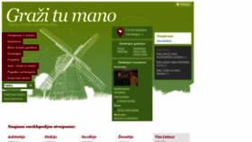 What Grazitumano.lt website looked like in 2020 (4 years ago)