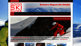 What Goodskiguide.com website looked like in 2020 (4 years ago)