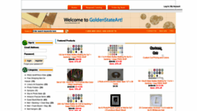 What Goldenstateart.com website looked like in 2020 (4 years ago)