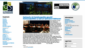 What Gymnasium-salzhausen.de website looked like in 2020 (4 years ago)