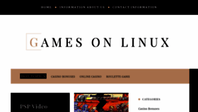 What Gamesonlinux.com website looked like in 2020 (4 years ago)
