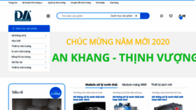 What Giaiphapmoitruong.net website looked like in 2020 (4 years ago)