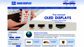 What Good-display.com website looked like in 2020 (4 years ago)