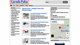 What Garudapulsa.com website looked like in 2020 (4 years ago)