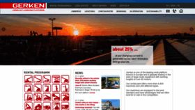 What Gerken-arbeitsbuehnen.com website looked like in 2020 (4 years ago)