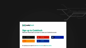 What G.codefresh.io website looked like in 2020 (4 years ago)