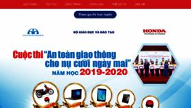 What Giaoducatgttrongtruonghoc.com.vn website looked like in 2020 (4 years ago)