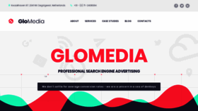 What Glomedia.eu website looked like in 2020 (4 years ago)