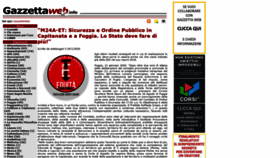 What Gazzettaweb.net website looked like in 2020 (5 years ago)
