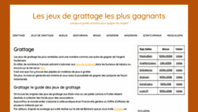 What Grattage-gratuit.fr website looked like in 2020 (4 years ago)