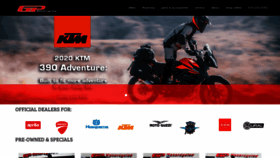 What Gpmotorcycles.com website looked like in 2020 (4 years ago)