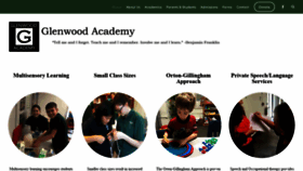 What Glenwoodacademy.com website looked like in 2020 (4 years ago)